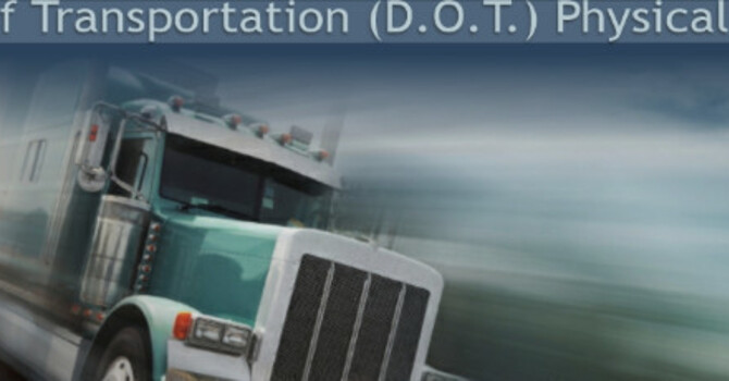 Department of Transportation Physical Exams